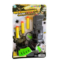 Due Esse di srl Gyerek játék pisztoly, 3 db tapadókorongos lövedékkel