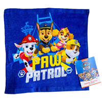 Hét-Hét Sky Mancs őrjárat kéztörlő, ovis kéztörlő, kék, 30x30 cm