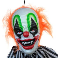 EUROPALMS Halloween figura Bohóc, animált, fénnyel és hanggal - Cruby - 155 cm