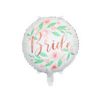 Fólia lufi Flower Bride 45cm, fehér