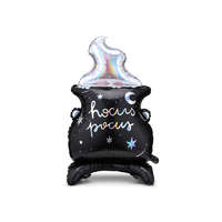 Bogrács fólia lufi, 64,5x109,5 cm, mix