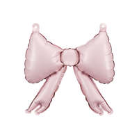 Foil balloons for garlands Bows, 25.5 x 25 cm, powder pink (1 pkt / 5 pc.)