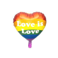 Love is Love fólia lufi, 35cm, mix