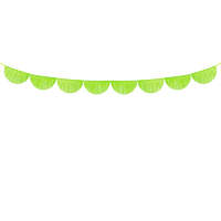 Fésűs rojtos füzér, zöldalma, 3m