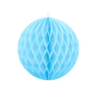 Méhsejt gömb, égszínkék, 10cm