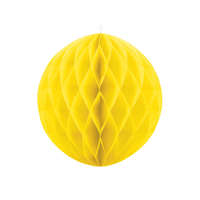 Méhsejt gömb, sárga, 30cm
