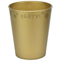 Gold, Arany micro prémium műanyag pohár 250 ml