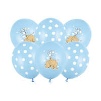 Léggömbök 30cm, Elefánt, Pasztell Baby Blue Mix (1 db / 50 db.)