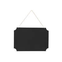 Függő Palatábla jel, fekete