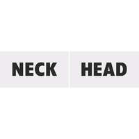 Vicces táblák Head & Neck (1 db / 2 db)