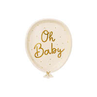 Tányérok Oh baby, mix, 17,5x22 cm (1 db / 6 db)