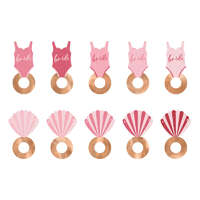 Italcímkék Swimsuite és Shell, 8x5 cm, mix (1 db / 10 db)