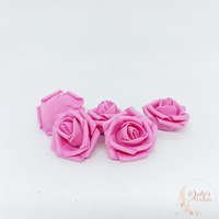  Polyfoam rózsa - 4 cm - pink
