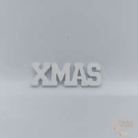 XMAS felirat - mini - fehér