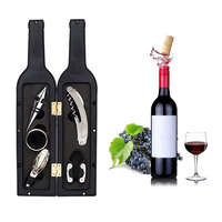 Ajándék készlet férfiaknak, 6 részes , borosüveg alakú doboz BM-2101