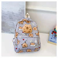 Macis gyerek hátizsák plüss maci díszítéssel szürke YJ902173-3