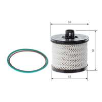 BOSCH Üzemanyagszűrő BOSCH F 026 402 281