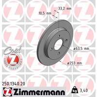 ZIMMERMANN féktárcsa 250.1340.20