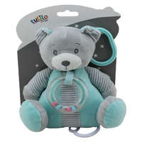 TULILO Music box Mint teddy bear 18 cm