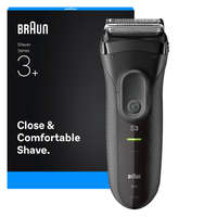 Braun Braun Serie 3 3000S Szitaborítású vágófejes borotva Szürke