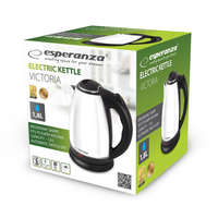 Esperanza Esperanza EKK113W electric kettle 1.8 L Black,White 1800 W