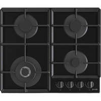 Gorenje Gorenje GTW641EB főzőlap Fekete Beépített 60 cm Gáz 4 zóna