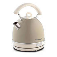 Ariete Vintage Wasserkocher Beige (beige, 2.000 Watt, 1,7 Liter)