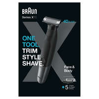Braun Braun XT5100 Akkumulátor 5 mm Wet & Dry Fekete, Szürke