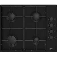 Beko Beko HIBG64120SB főzőlap Fekete Beépített 60 cm Gáz 4 zóna