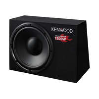 Kenwood Kenwood KSC-W1200B autós mélynyomó Aktív mélynyomó 300 W