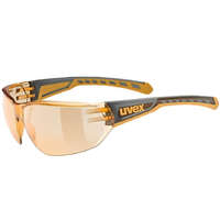 uvex Okulary rowerowe UVEX Equate, smoke/orange