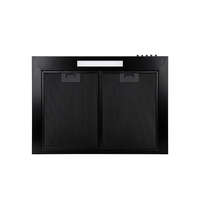 MAAN MAAN VELA 2 50 HOOD BLACK