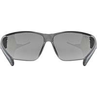uvex Okulary rowerowe UVEX Equate, black matt/smoke