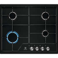 Electrolux Electrolux EGS6424K Fekete Beépített 60 cm Gáz 4 zóna