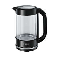 Bosch Bosch TWK70B03 elektromos vízforraló 1,7 L 2400 W Fekete, Átlátszó