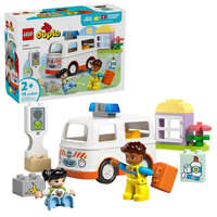 LEGO 10447 DUPLO Town Rettungswagen mit Fahrer