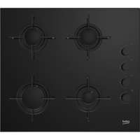 Beko Beko HILG 64120 S főzőlap Fekete Beépített Gáz 4 zóna