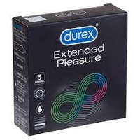  Durex Óvszer 3db Extended Pleasure