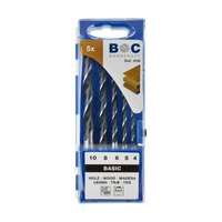 BOHRCRAFT Fafúró készlet 5 részes 4 - 10mm BHC