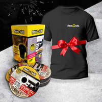 FLEXOVIT FlexOvit PRO vágókorong fém - inox 125x1mm 100db+ajándék póló