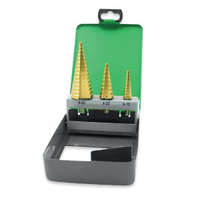 Z-Tools Lépcsős lemezfúró készlet 4-30mm-ig 3 részes HSS Z-Eco