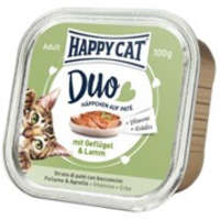 Happy cat Happy Cat Duo Pástétomos Falatkák Szárnyas-Bárány100g Gyűjtőre (16db) rendelhető!