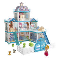 WOOPIE "Télikert" baba villa kiegészítőkkel és világító elemekkel