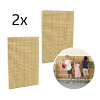 MASTERKIDZ Masterkidz STEM oktató kreatív fali tábla, 2 darab, 120x80