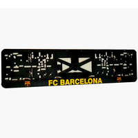 FC Barcelona rendszámtábla tartó (2 db) -3D logózott FCB termék