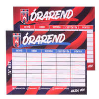 Videoton órarend - kétoldalas Fehérvár FC órarend