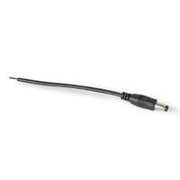 Avide Avide LED Szalag 12-24V DC csatlakozó apa kábel, fehér, 150mm (10 db-os csom.) (ABLS12VDC-MALE-PLUG-10)