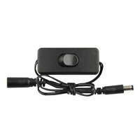 Avide Avide LED Szalag 12-24V DC csatlakozó kapcsolóval, fehér, 50cm (5 db-os csom.) (ABLS12VDC-SWITCH-5)