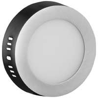 Avide Avide LED Falra Szerelhető Kerek Mennyezeti Lámpa ALU Szatén Nikkel 6W NW 4000K (ACSMNW-R-6W-ALU-SN)