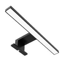 Avide Avide LED Tükörvilágító Lámpa Szögletes Fekete Műanyag 300mm NW 4000K 5W IP44 (ALML-B30-B-5W)